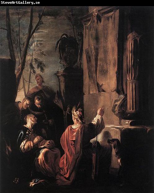 Johann Heinrich Schonfeldt Scythians at the Tomb of Ovid